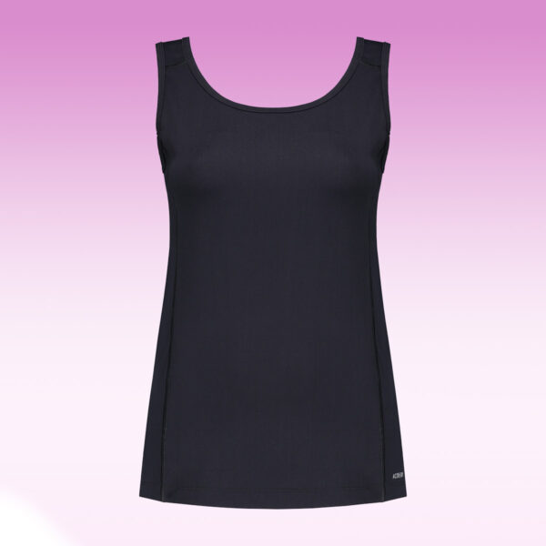 Fit Tank-Top | Zwart