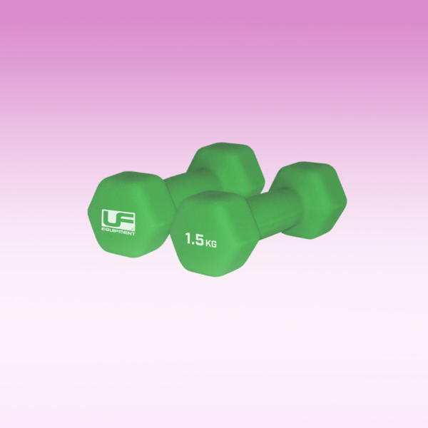 Dumbbell set green | 1,5 KG